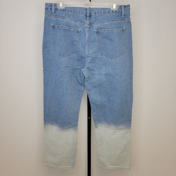 SHEIN Men's Ombre Straight Leg Jeans - Picture 3 of 5